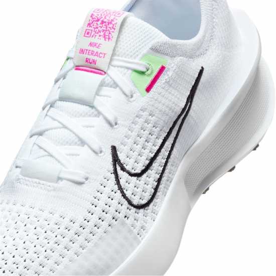 Nike Interact Run Women's Running Shoes White/Black Дамски маратонки