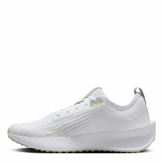 Nike Interact Run Women's Running Shoes Бяло/Лайм Маратонки с висок свод