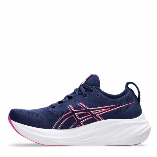 Asics Gel-Nimbus 26 Running Shoe Womens Синьо/Магента Маратонки с висок свод