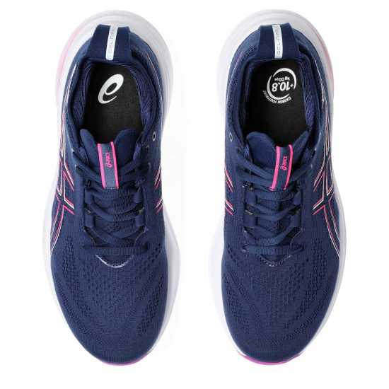 Asics Gel-Nimbus 26 Running Shoe Womens Синьо/Магента Маратонки с висок свод