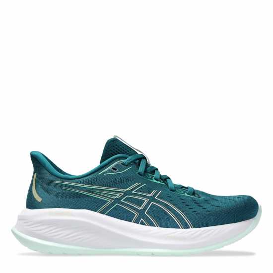 Asics Gel-Cumulus 26 Running Trainers Womens Синьо-зелено Маратонки с висок свод