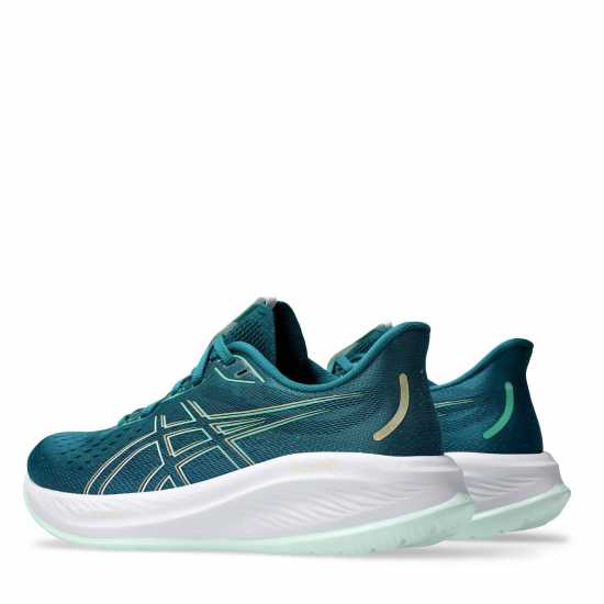 Asics Gel-Cumulus 26 Running Trainers Womens Синьо-зелено Маратонки с висок свод