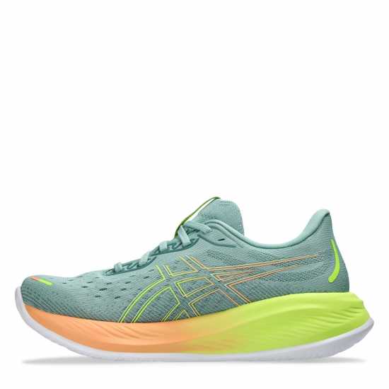 Asics Gel-Cumulus 26 Running Trainers Womens Синьо-жълто Маратонки с висок свод