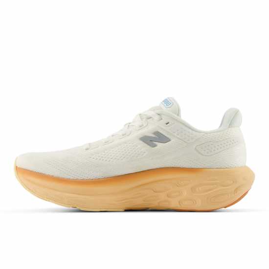 Мъжки Маратонки За Бягане New Balance Fresh Foam X 1080 V13 Womens Running Shoes Бяло/Праскова Маратонки с висок свод