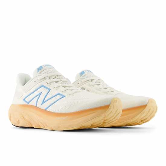 Мъжки Маратонки За Бягане New Balance Fresh Foam X 1080 V13 Womens Running Shoes Бяло/Праскова Маратонки с висок свод