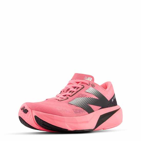 Мъжки Маратонки За Бягане New Balance Balance Fuelcell Rebel V4 Womens Running Trainers Ултра Розово 