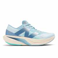 Мъжки Маратонки За Бягане New Balance Balance Fuelcell Rebel V4 Womens Running Trainers Синьо/Бяло Маратонки с висок свод