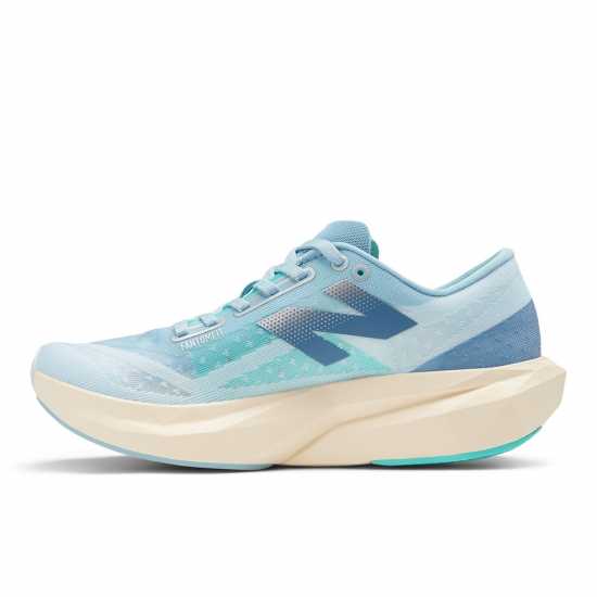 Мъжки Маратонки За Бягане New Balance Balance Fuelcell Rebel V4 Womens Running Trainers Синьо/Бяло Маратонки с висок свод