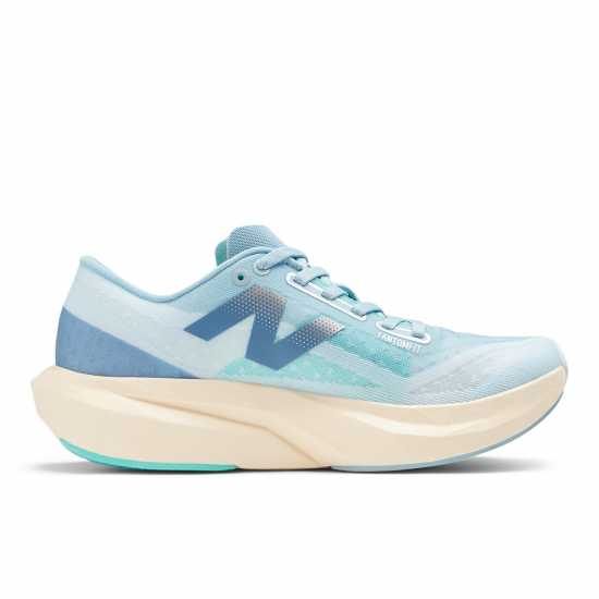 Мъжки Маратонки За Бягане New Balance Balance Fuelcell Rebel V4 Womens Running Trainers Синьо/Бяло Маратонки с висок свод