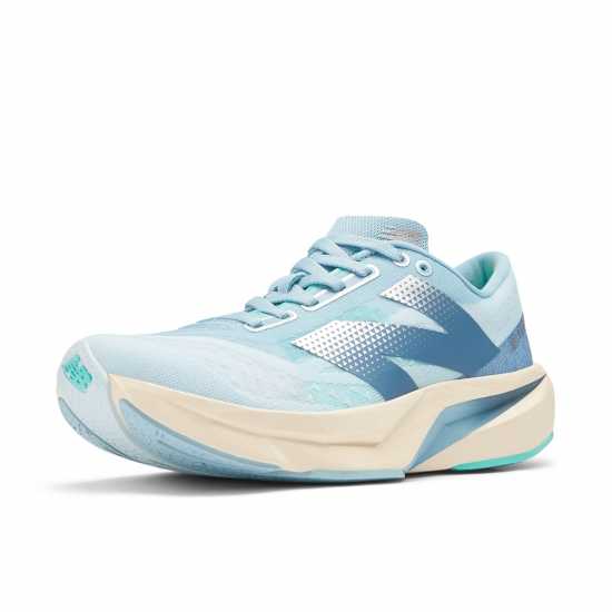 Мъжки Маратонки За Бягане New Balance Balance Fuelcell Rebel V4 Womens Running Trainers Синьо/Бяло Маратонки с висок свод