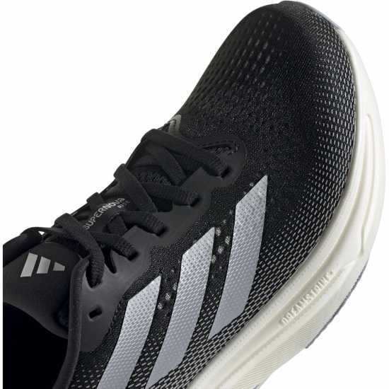 Adidas Мъжки Маратонки За Бягане Supernova Rise Womens Running Shoes Черно/Бяло Маратонки с висок свод