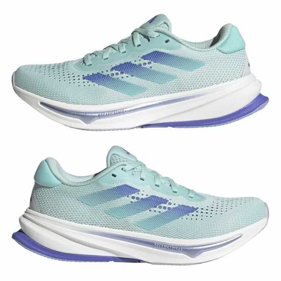 Adidas Мъжки Маратонки За Бягане Supernova Rise Womens Running Shoes Аква Маратонки с плоска подметка