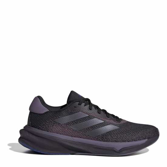 Adidas Мъжки Маратонки За Бягане Supernova Stride Womens Running Shoes Черно Маратонки с висок свод