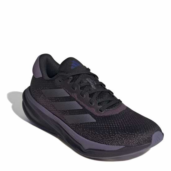 Adidas Мъжки Маратонки За Бягане Supernova Stride Womens Running Shoes Черно Маратонки с висок свод