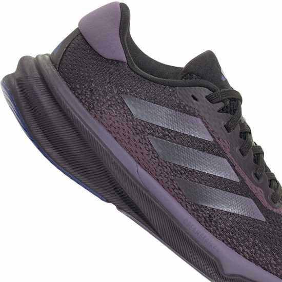 Adidas Мъжки Маратонки За Бягане Supernova Stride Womens Running Shoes Черно Маратонки с висок свод