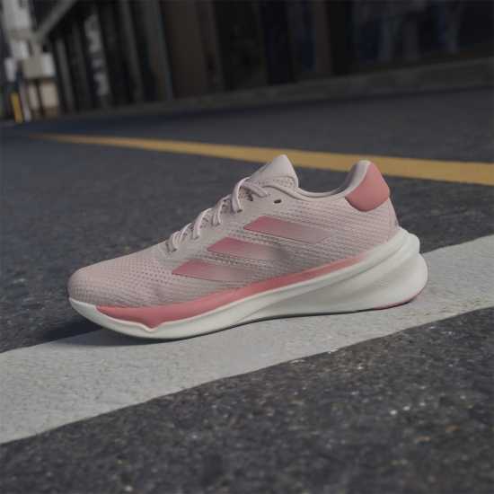 Adidas Мъжки Маратонки За Бягане Supernova Stride Womens Running Shoes Sandy Pink 