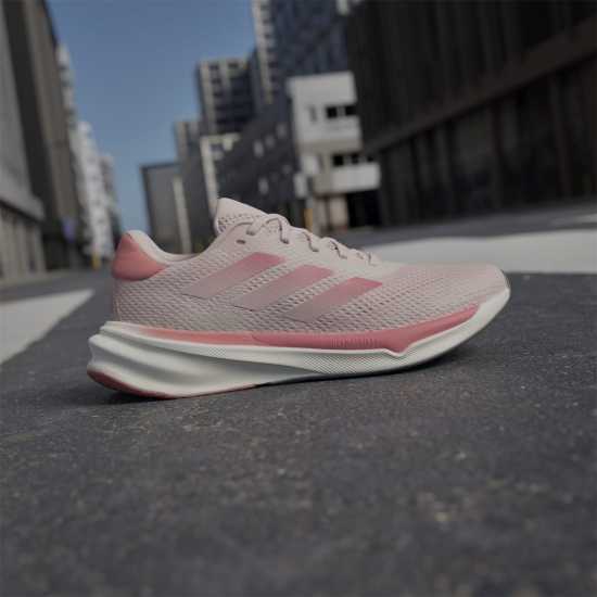 Adidas Мъжки Маратонки За Бягане Supernova Stride Womens Running Shoes Sandy Pink 