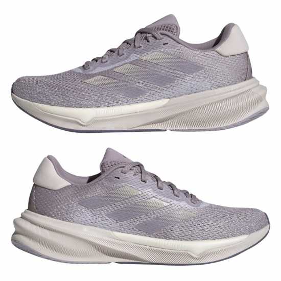 Adidas Мъжки Маратонки За Бягане Supernova Stride Womens Running Shoes Щипка/Сиво 