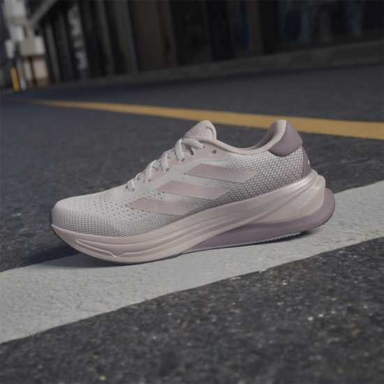 Adidas Мъжки Маратонки За Бягане Supernova Solution Womens Running Shoes Пясъчно розово Маратонки с висок свод