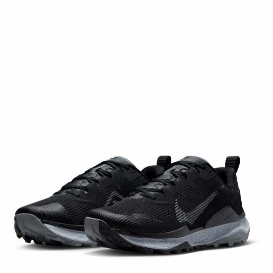 Nike React Wildhorse 8 Trail Running Trainers Womens Black/Grey Дамски туристически обувки