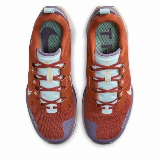 Nike React Wildhorse 8 Trail Running Trainers Womens Burnt Sunrise Атлетика