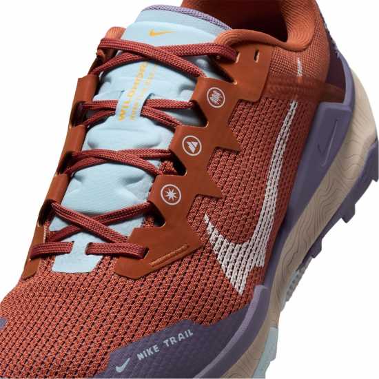 Nike React Wildhorse 8 Trail Running Trainers Womens Burnt Sunrise Атлетика