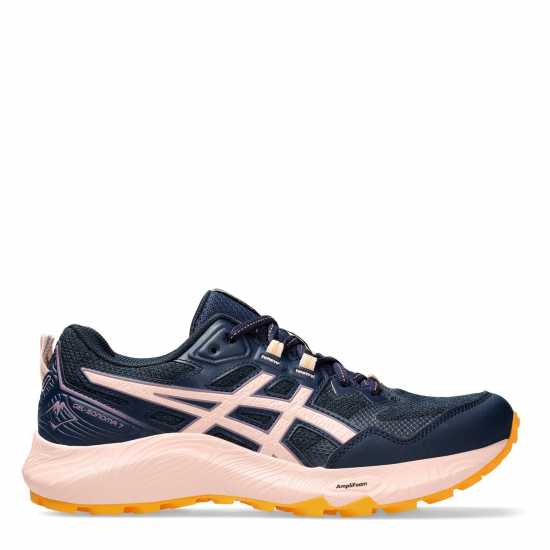 Asics Маратонки За Бягане По Пътеки Gel-Sonoma 7 Trail Running Shoes Womens Морско синьо/Розово Дамски туристически обувки