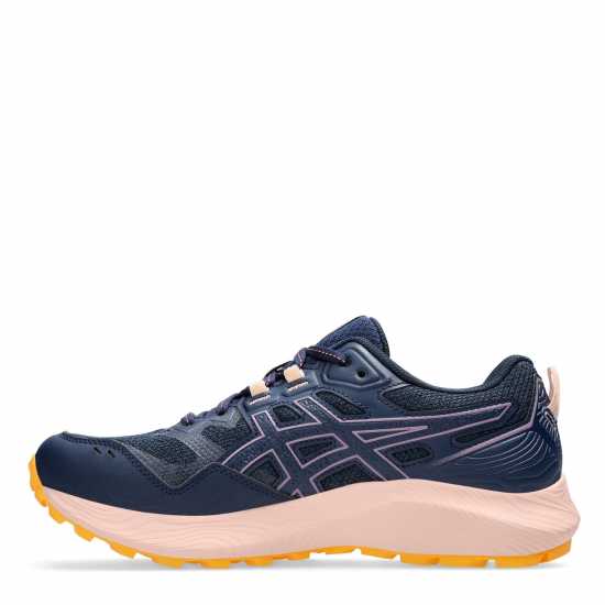 Asics Маратонки За Бягане По Пътеки Gel-Sonoma 7 Trail Running Shoes Womens Морско синьо/Розово Дамски туристически обувки