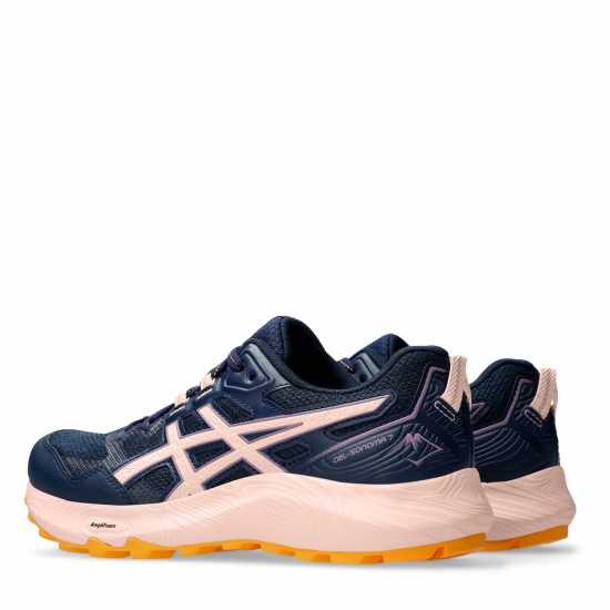 Asics Маратонки За Бягане По Пътеки Gel-Sonoma 7 Trail Running Shoes Womens Морско синьо/Розово Дамски туристически обувки