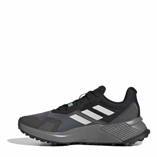 Adidas Мъжки Маратонки Бягане По Пътеки Terrex Soulstride Rain.rdy Womens Trail Running Shoes Черно/Бяло Дамски туристически обувки