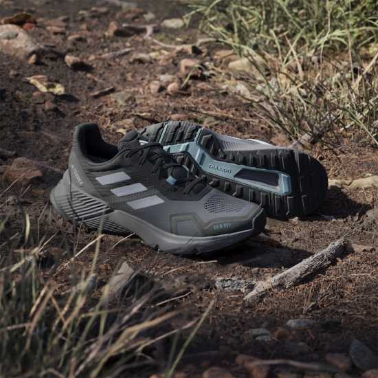 Adidas Мъжки Маратонки Бягане По Пътеки Terrex Soulstride Rain.rdy Womens Trail Running Shoes Черно/Бяло Дамски туристически обувки