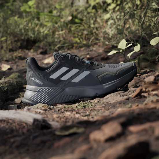 Adidas Мъжки Маратонки Бягане По Пътеки Terrex Soulstride Rain.rdy Womens Trail Running Shoes Черно/Бяло Дамски туристически обувки