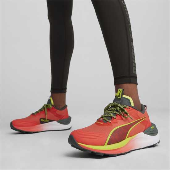 Puma Electrify Nitro 3 Trail Women's Червено/Сиво/Зелено 