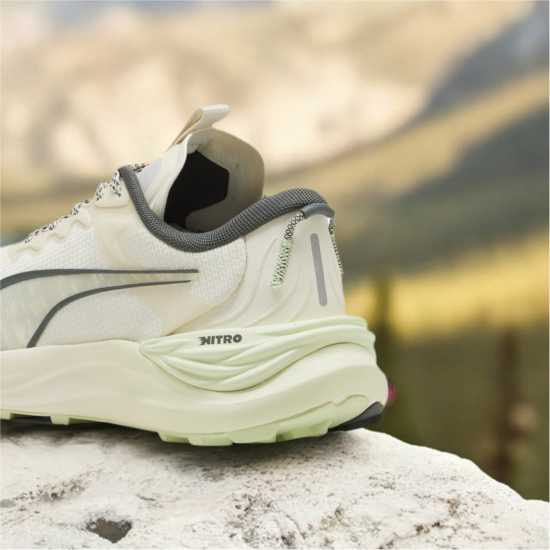 Puma Electrify Nitro 3 Trail Women's Зелено/Бежово/Синьо 