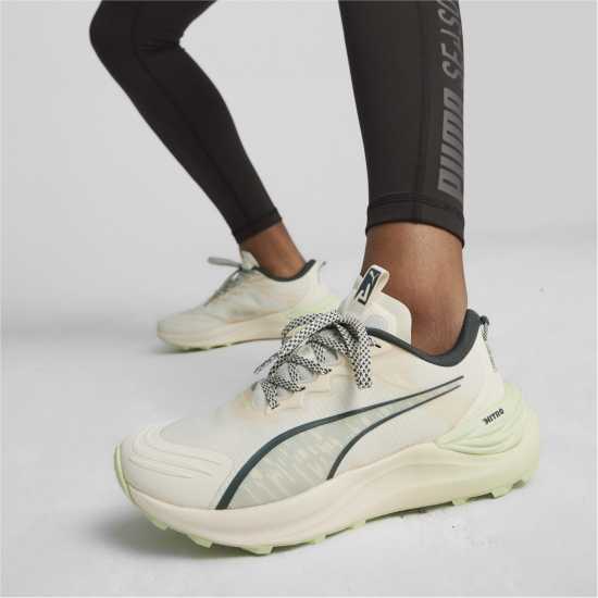 Puma Electrify Nitro 3 Trail Women's Зелено/Бежово/Синьо 