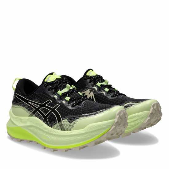 Asics Мъжки Маратонки За Бягане Trabuco Max 3 Womens Trail Running Shoe Черно/Овесено Дамски туристически обувки