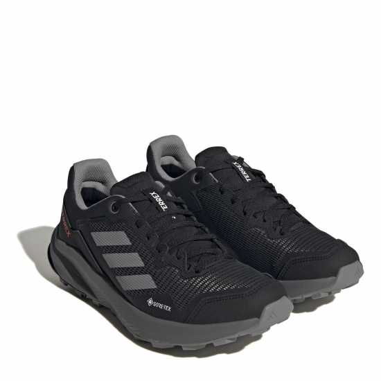 Adidas Мъжки Маратонки За Бягане Terrex Trail Rider Gore-Tex Trail Womens Running Shoes Черно/Сиво Дамски туристически обувки