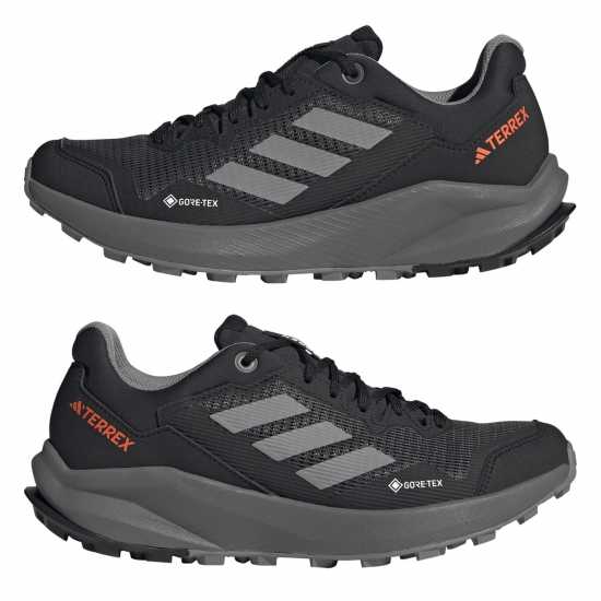 Adidas Мъжки Маратонки За Бягане Terrex Trail Rider Gore-Tex Trail Womens Running Shoes Черно/Сиво Дамски туристически обувки