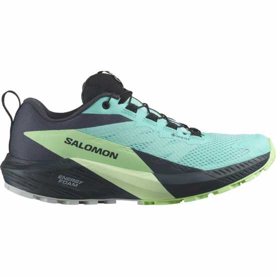 Salomon Sense Ride 5 GoreTex Women's Trail Running Shoes Синьо/Зелено Дамски туристически обувки