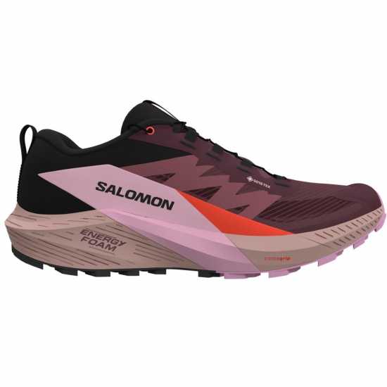 Salomon Sense Ride 5 GoreTex Women's Trail Running Shoes Grape Дамски туристически обувки