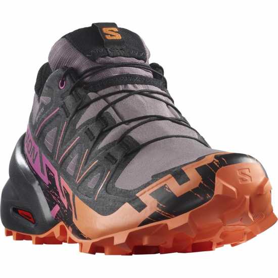 Salomon Speedcross 6 GoreTex Women's Trail Running Shoes MOONSCAPE Дамски туристически обувки