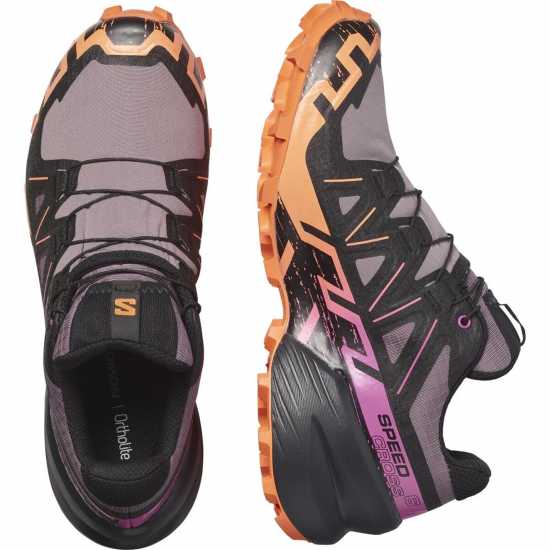 Salomon Speedcross 6 GoreTex Women's Trail Running Shoes MOONSCAPE Дамски туристически обувки