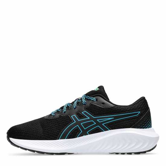 Asics Юношески Обувки Gel Excite 10 Grade School Running Shoes Juniors Черно/Аква Детски маратонки