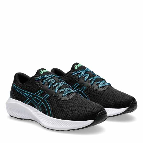 Asics Юношески Обувки Gel Excite 10 Grade School Running Shoes Juniors Черно/Аква Детски маратонки