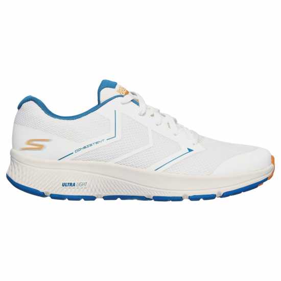 Skechers Мъжки Обувки За Бягане Go Run Consistent - Traceur Road Running Shoes Mens Бяло/Синьо Мъжки високи кецове