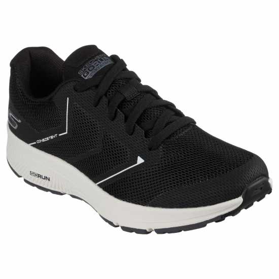 Skechers Мъжки Обувки За Бягане Go Run Consistent - Traceur Road Running Shoes Mens Черно/Бяло Мъжки високи кецове