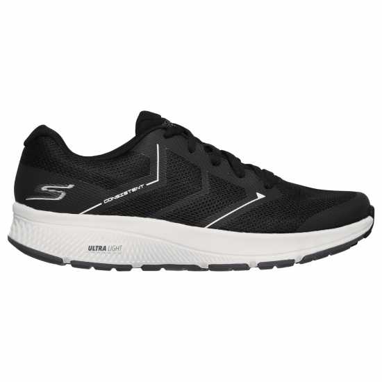 Skechers Мъжки Обувки За Бягане Go Run Consistent - Traceur Road Running Shoes Mens Черно/Бяло Мъжки високи кецове