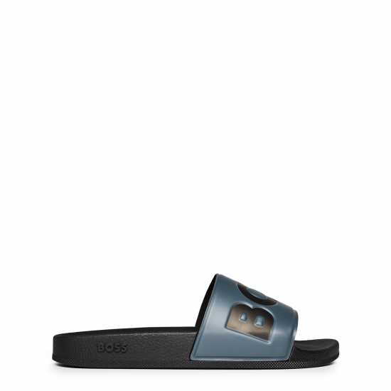 Hugo Boss Boss Aryeh Sliders Grey/Black 021 Мъжки сандали и джапанки