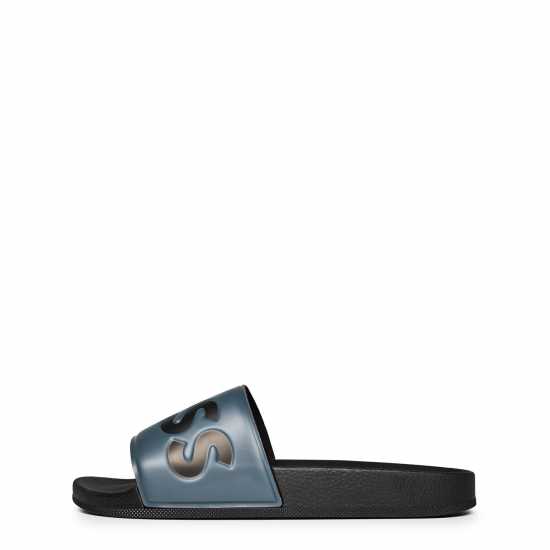 Hugo Boss Boss Aryeh Sliders Grey/Black 021 Мъжки сандали и джапанки