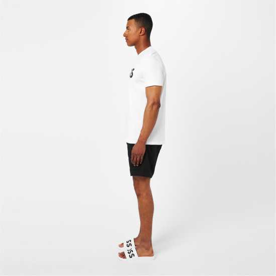 Hugo Boss Boss Aryeh Sliders White 101 Мъжки сандали и джапанки